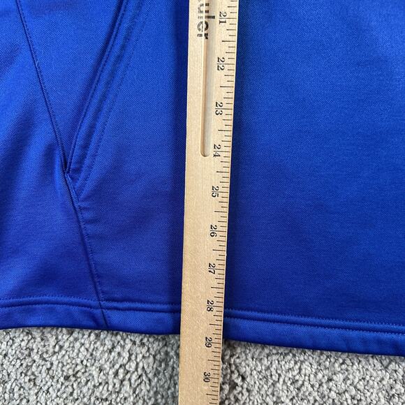 Brazil Soccer Hoodie Mens L Blue Green Pullover Football Star Logo Sweatshirt - Picture 10 of 13